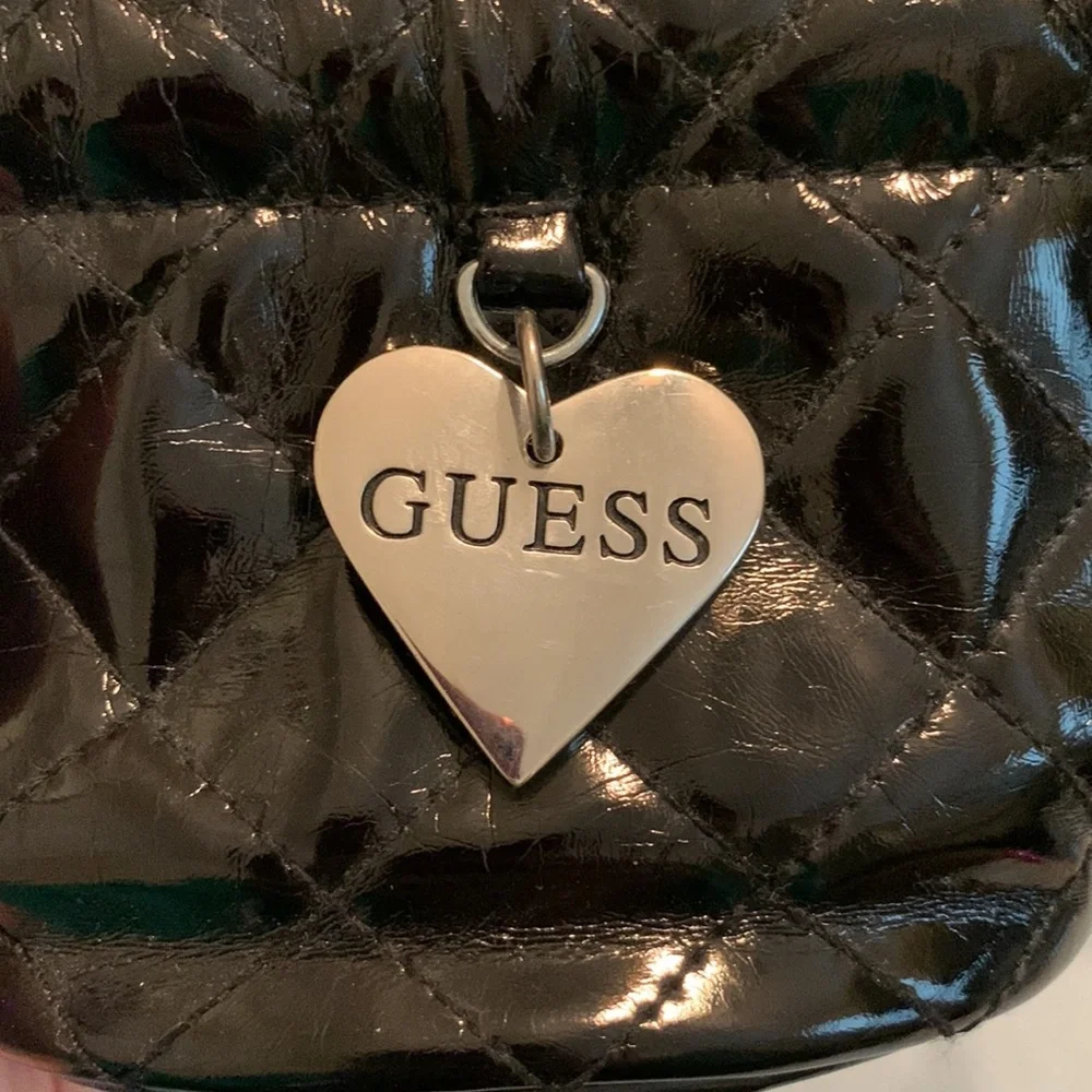Guess Patent Leather Jewelry / Watch Travel Pouch